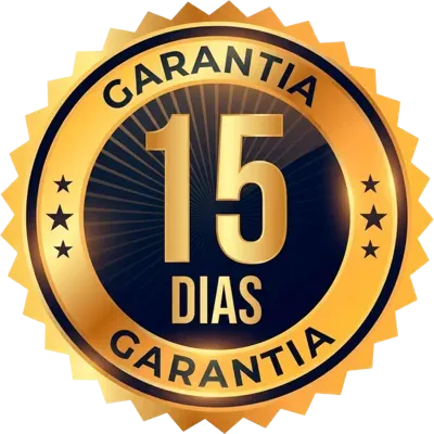 Selo de garantia de 15 dias